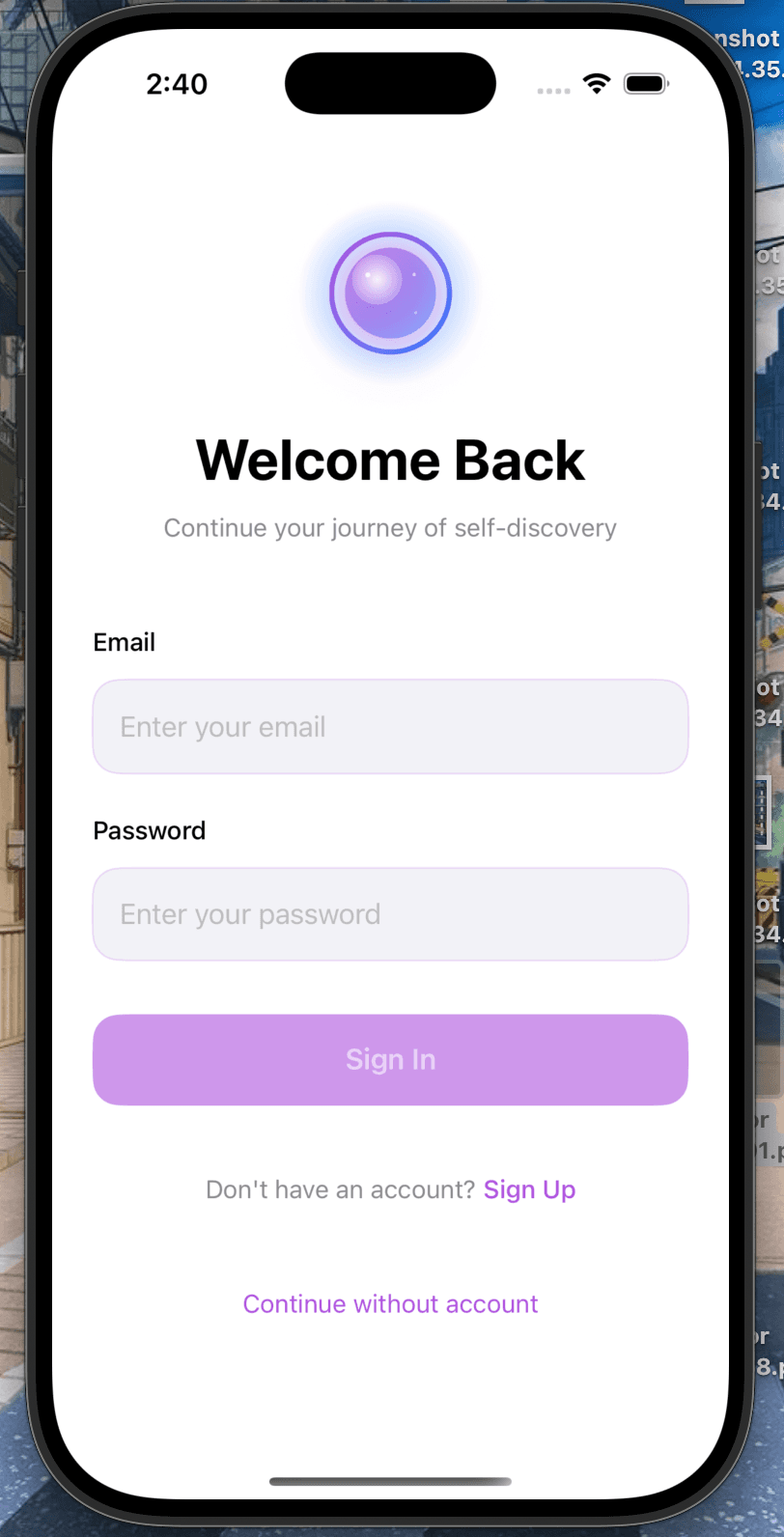 Know Thyself sign in
